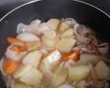 簡単肉じゃが～味付けはめんつゆだけ作り方6写真