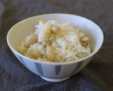 絶品田舎めし！秋の味覚！落花生ごはん作り方3写真