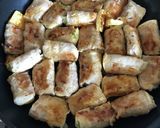 簡単、豚ロースの豆腐巻き。作り方4写真
