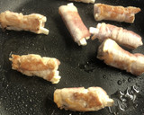 肉巻きエリンギと秋野菜の甘辛炒め作り方4写真