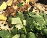 肉巻きエリンギと秋野菜の甘辛炒め作り方6写真