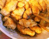 鶏胸肉の照り焼き 辛子風味作り方4写真