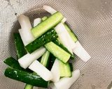 レンジ大根&きゅうりの生姜味噌浅漬け作り方2写真
