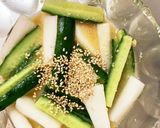 レンジ大根&きゅうりの生姜味噌浅漬け作り方7写真