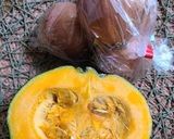 ハロウィンかぼちゃコロッケ☆作り方1写真