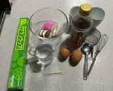 ダイエット茹でササミあレンジ簡単茶碗蒸し作り方1写真