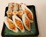 秋鮭入りのはんぺんフライと竹輪磯辺揚げ作り方7写真