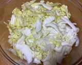 白菜大量消費。白菜の浅漬け作り方1写真