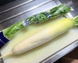 口取り大根みつば梅干しのさっぱり和え作り方1写真