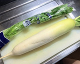 口取り大根みつば梅干しのさっぱり和え作り方1写真