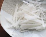 柿と大根のなます♪作り方1写真
