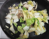 舞茸・白菜のナムル♪炒めて香ばしく！作り方3写真