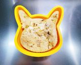 【レンジ】オートミールではちみつ蒸しパン作り方3写真