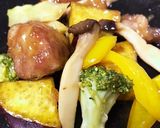 季節野菜＊レンコンと豚肉の甘酢あん作り方7写真