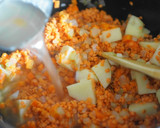 塩豚とレンズ豆のごちそうスープ作り方7写真