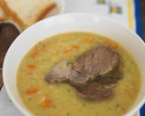 塩豚とレンズ豆のごちそうスープ作り方9写真