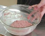 ビギナーズコンビーフハンバーグ丼作り方3写真