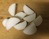 ⁑すき焼きのたれで、簡単♡鮭大根⁑作り方1写真