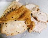 レンジで簡単 甘辛旨胸ハム作り方4写真