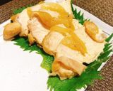 レンジで簡単 甘辛旨胸ハム作り方5写真