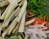 エビと野菜の味噌マヨバター炒め★作り方2写真
