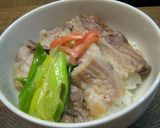 さっぱり☆塩豚丼作り方7写真