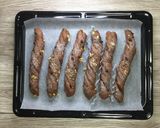 ポリ袋deチョコ＆クルミのねじりパン♪作り方10写真