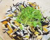 柿と長芋とひじきのサラダ作り方5写真