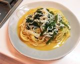 レンジで簡単！しらすの和風クリームパスタ作り方5写真