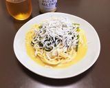 レンジで簡単！しらすの和風クリームパスタ作り方6写真
