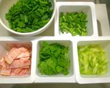 玄米ごはんとニラのスタミナ炒飯作り方1写真