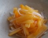 柿と大根のなます♪作り方4写真