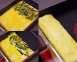 かぼちゃの皮とチーズのたまご焼き作り方5写真