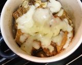 秋の味覚と牛肉の味噌煮込みチーズ焼き作り方3写真