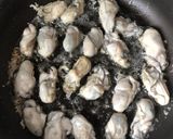 牡蠣としめじのガーリックバター醤油作り方3写真