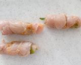 ヘルシーなササミのシソ巻き味噌風味♪作り方6写真