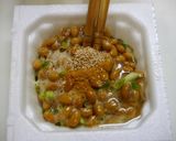 簡単！納豆☆ほんだしカレー風味作り方1写真