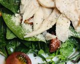 塩茹でサラダチキンのベビーリーフのサラダ作り方3写真