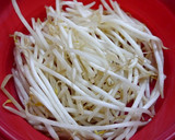 簡単！もやしと小松菜の卵とじ作り方1写真