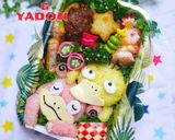 コダックとヤドンの仲良し弁当★作り方14写真