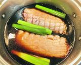 今日の夕飯のメインは焼豚に決まり♬作り方2写真