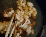 茄子と鶏そぼろあんかけ作り方3写真