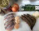 魚介のミートソース、ラグーソースパスタ!作り方1写真