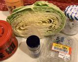簡単 無限キャベツ塩昆布作り方1写真