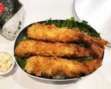 のっけ弁当(海老フライ)作り方1写真