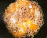 保温弁当★おうちで簡単絶品ふわとろ卵豚丼作り方7写真