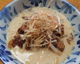 韓国風豆乳ラーメン作り方5写真