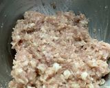 レンジで作るれんこん入りふんわり鶏団子作り方1写真