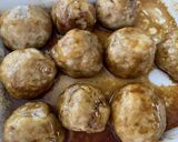 レンジで作るれんこん入りふんわり鶏団子作り方4写真