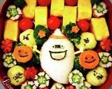 簡単キャラ弁☆オバケ＆かぼちゃオバケ作り方11写真